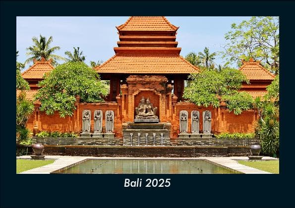 Bali 2025 Fotokalender DIN A5