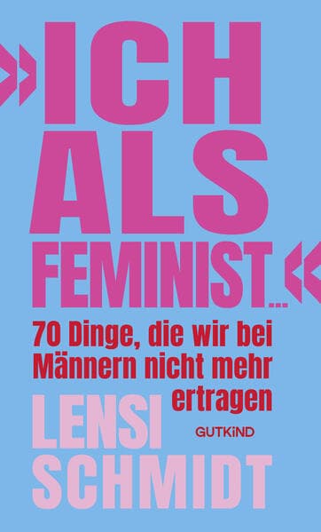 'Ich als Feminist ...'