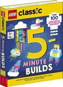 LEGO® Classic: 5-Minute Builds (with clear LEGO pieces, fold-out play scene and over 100 activities