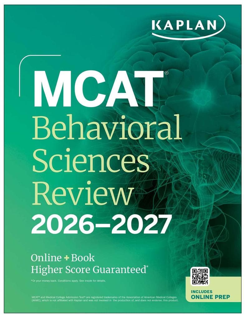 MCAT Behavioral Sciences Review 2026-2027