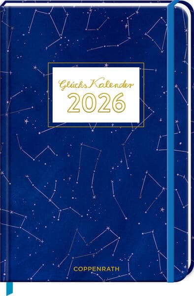 GlücksKalender 2026 - Sternbilder (Universum)