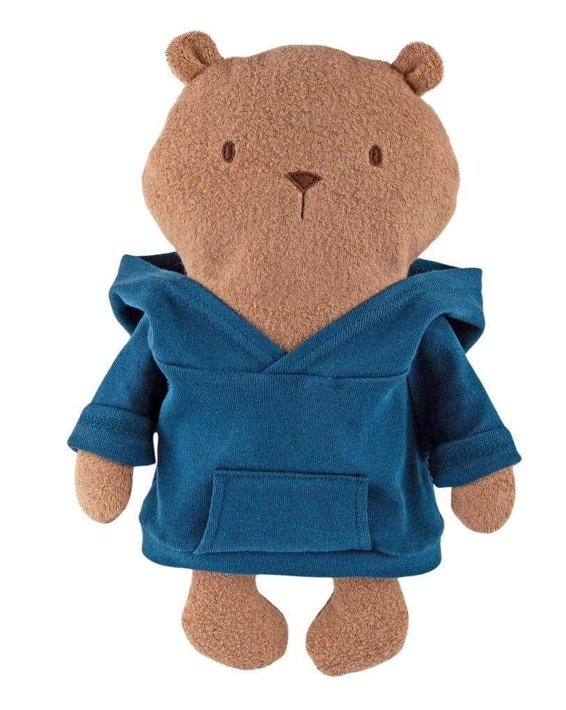 Sigikid 52933 - Kuschelfreunde Mister O Lui blauer Hoodie, Mister O Lui