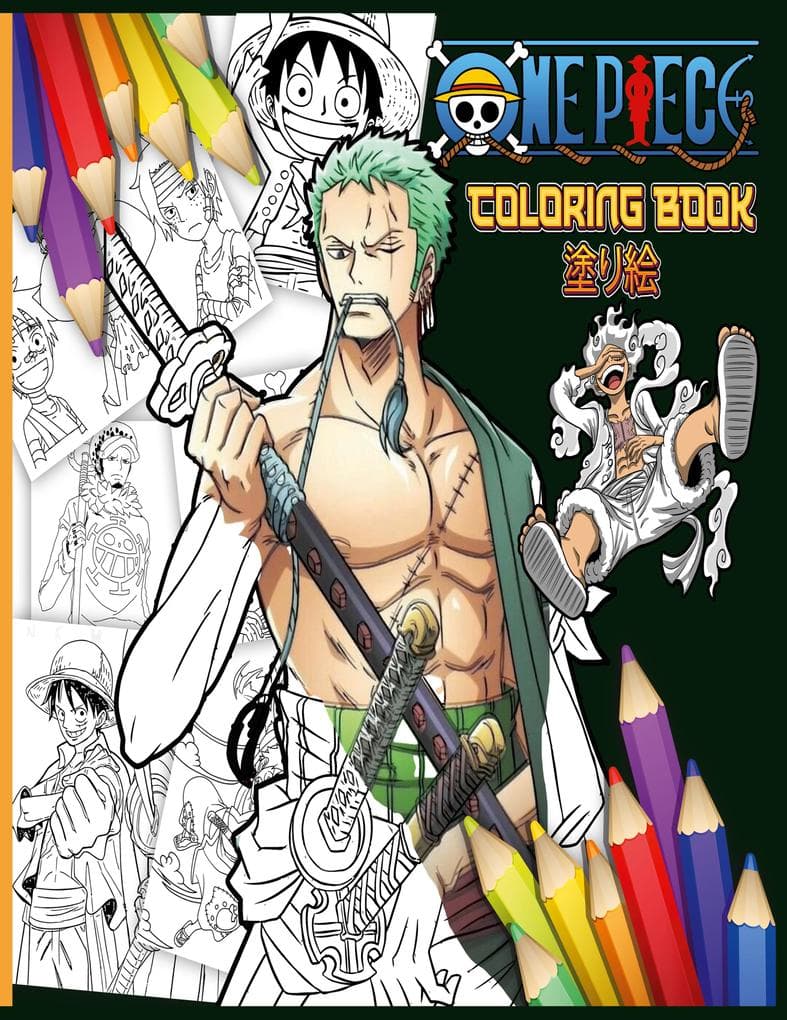 Epic One Piece Coloring Book