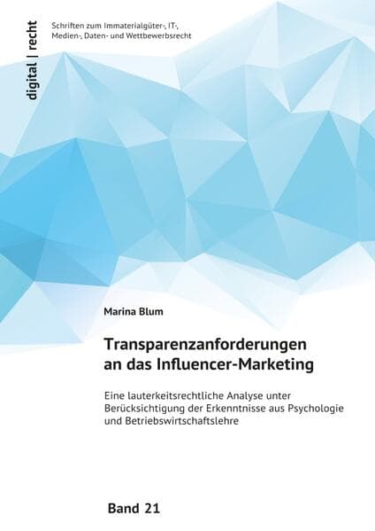 Transparenzanforderungen an das Influencer-Marketing