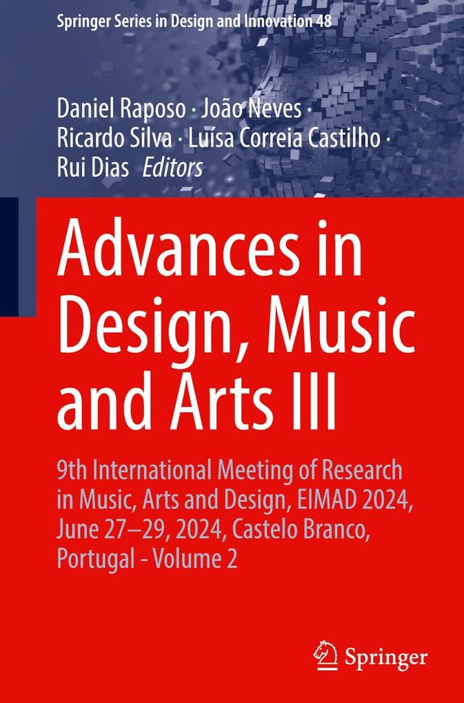 Advances in Design, Music and Arts III
