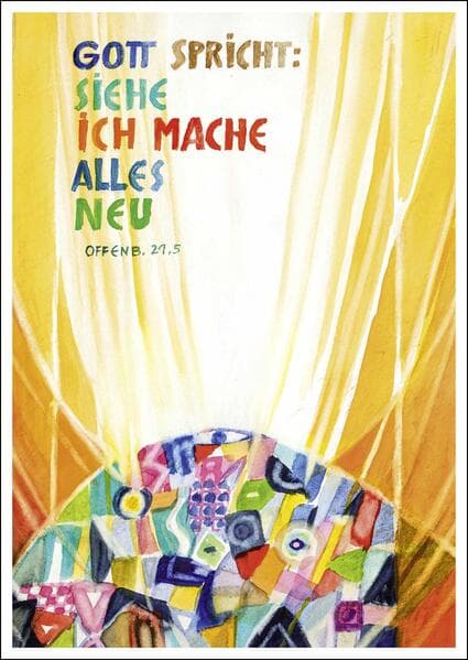 Jahreslosung Andreas Felger 2026, Postkarte (10er-Set)