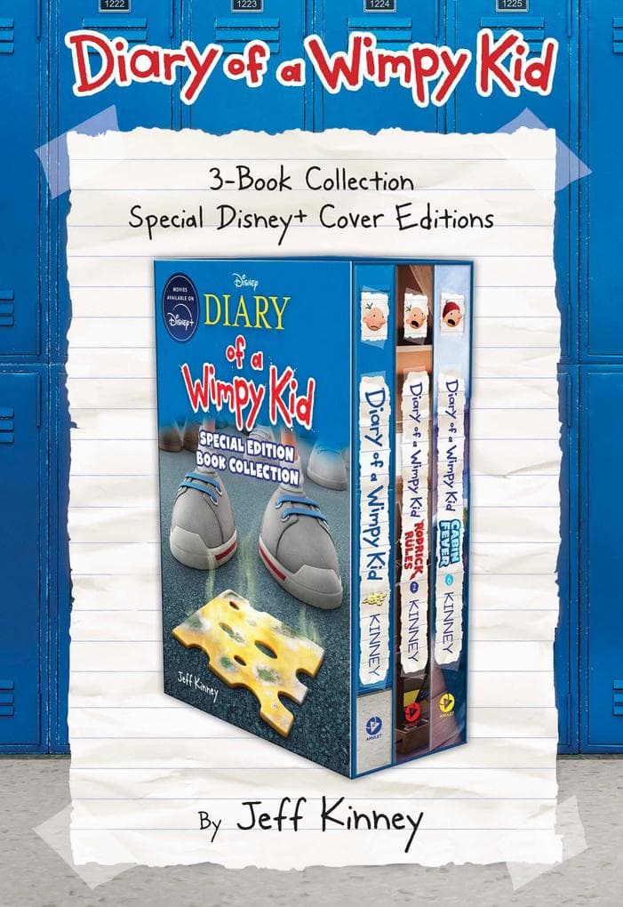 Diary of a Wimpy Kid 3-Book Collection: Special Disney+ Cover Editions