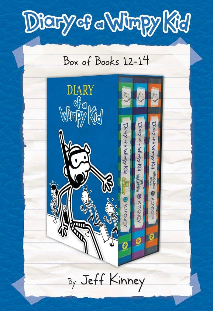 Diary of a Wimpy Kid Box of Books 12-14