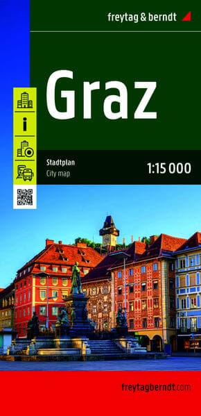 Graz, Stadtplan 1:15.000, freytag & berndt