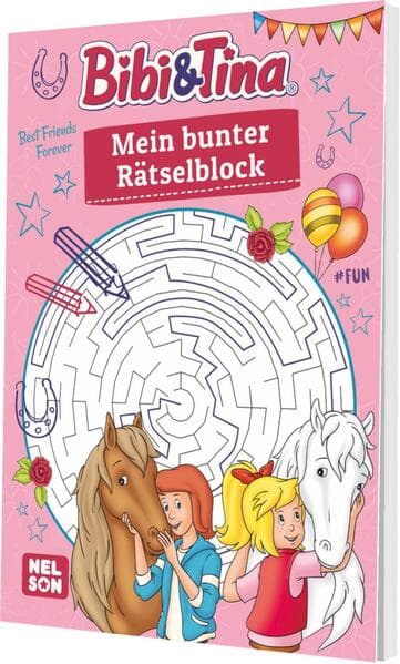 Bibi & Tina: Mein bunter Rätselblock