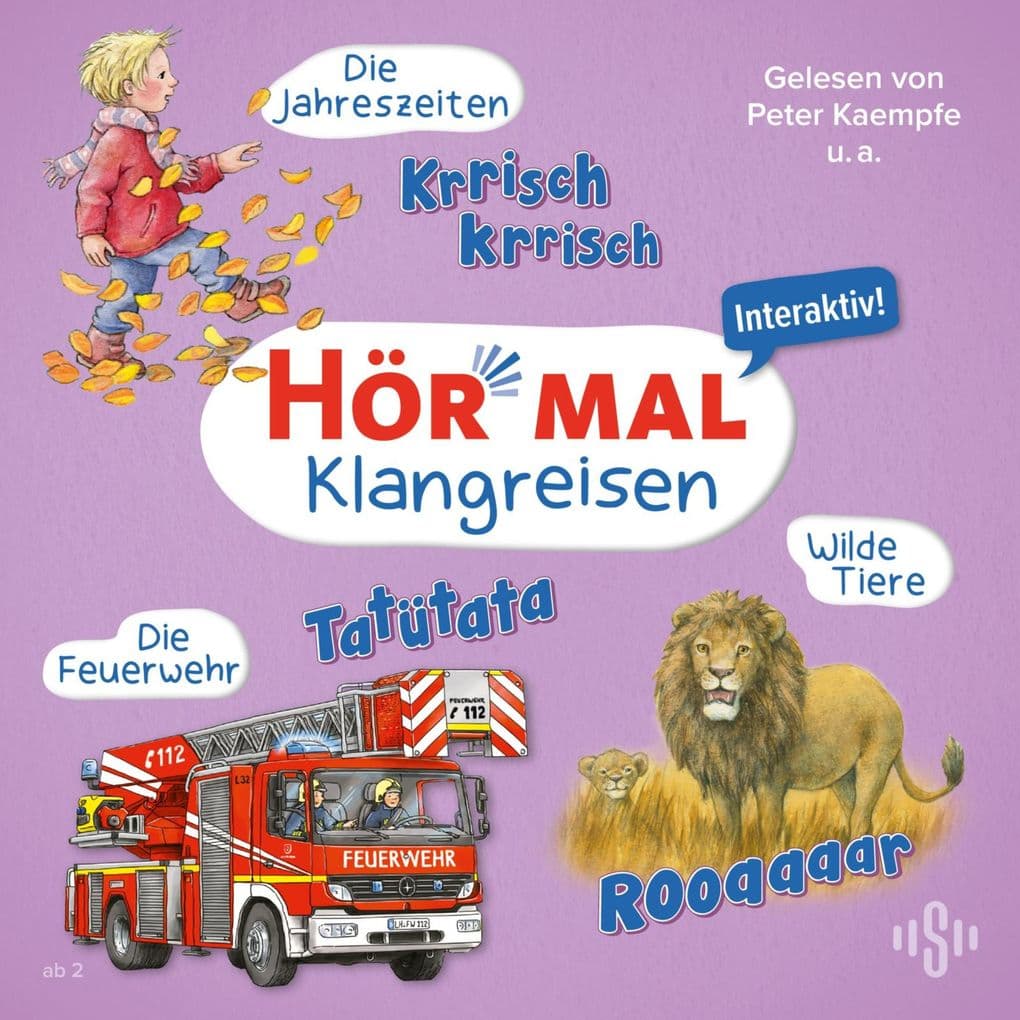 Hör mal (Klangreisen): Wilde Tiere, Die Feuerwehr, Die Jahreszeiten
