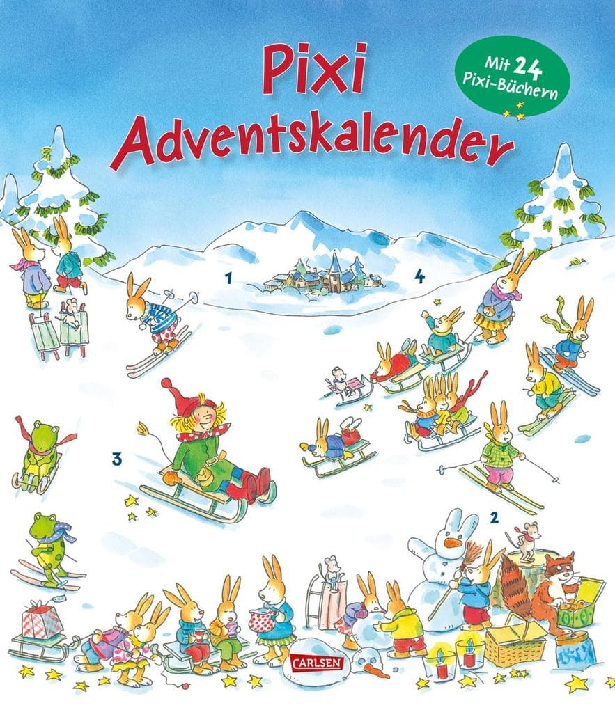 Pixi Adventskalender als Leporello