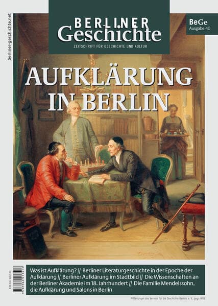 Berliner Geschichte - Zeitschrift für Geschichte und Kultur 40