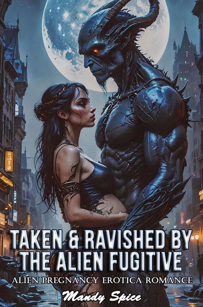 Taken & Ravished By The Alien Fugitive: Alien Pregnancy Erotica Romance (My Alien Mate Erotic Romance, #3)