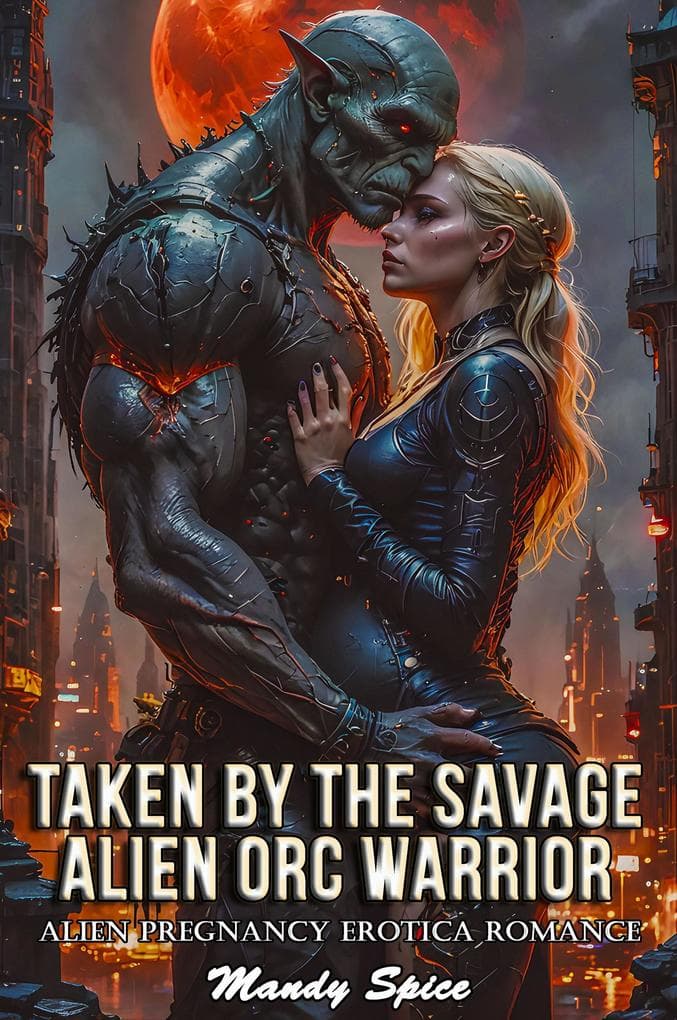 Taken By The Savage Alien Orc Warrior: Alien Pregnancy Erotica Romance (My Alien Mate Erotic Romance, #4)