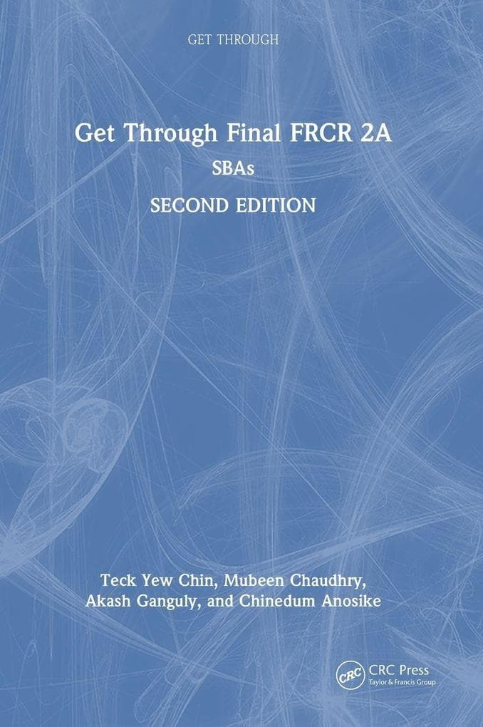 Get Through Final FRCR 2A