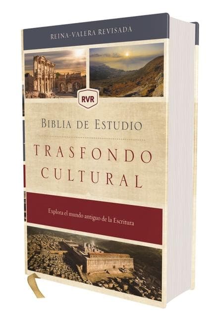 Rvr, Biblia de Estudio Trasfondo Cultural (El Contexto Lo Cambia Todo), Tapa Dura, Interior a Color, Comfort Print