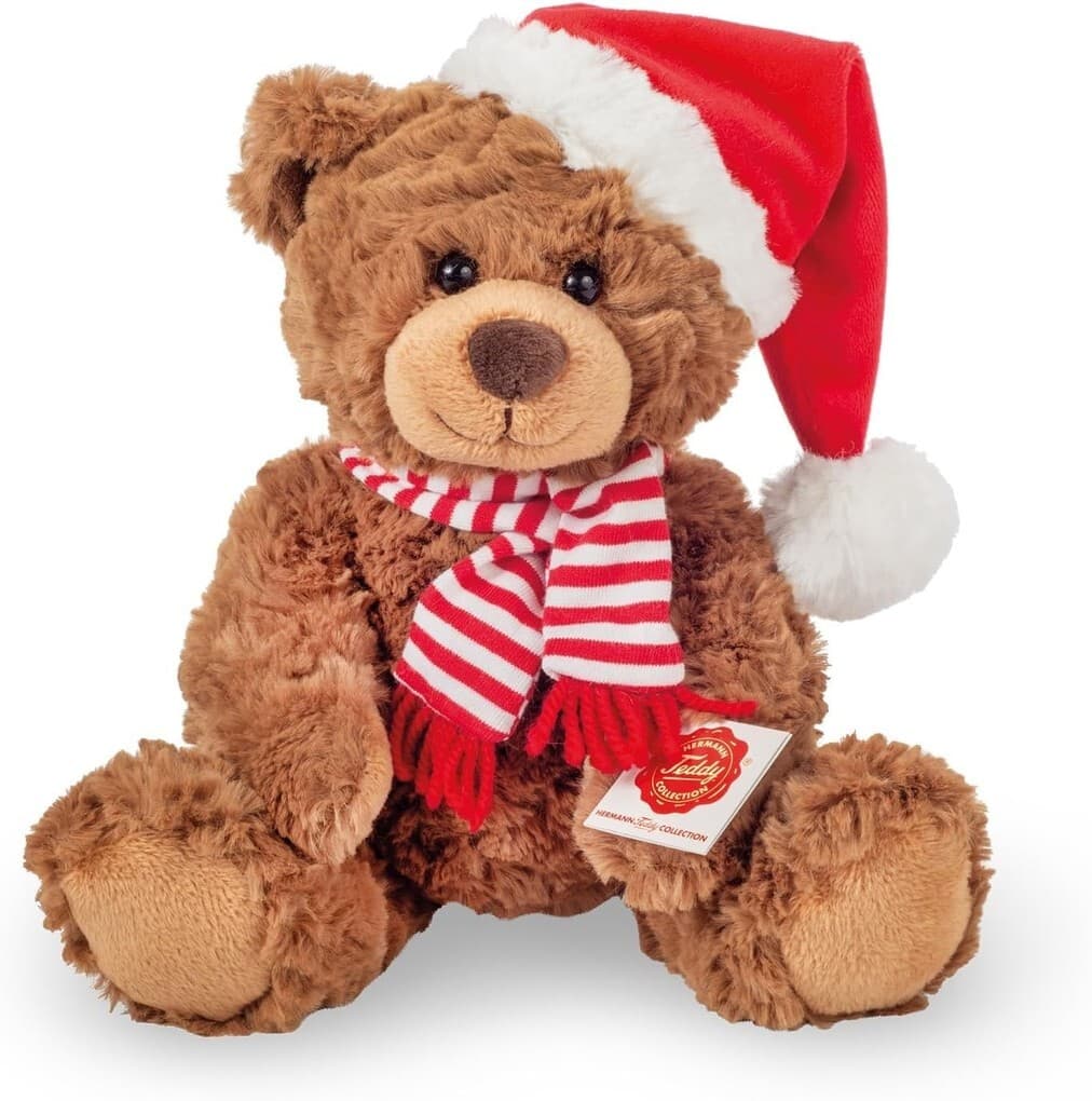 Teddy Hermann 946199 - Weihnachtsteddy, 30 cm, Plüsch