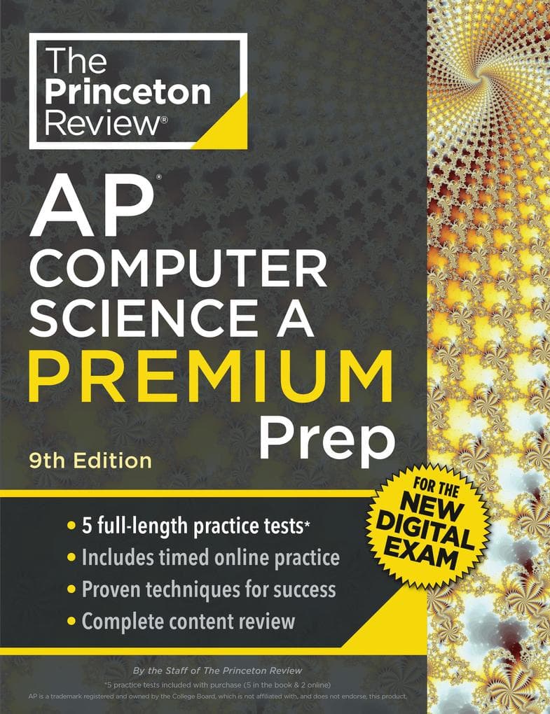 Princeton Review AP Computer Science a Premium Prep, 9th Edition