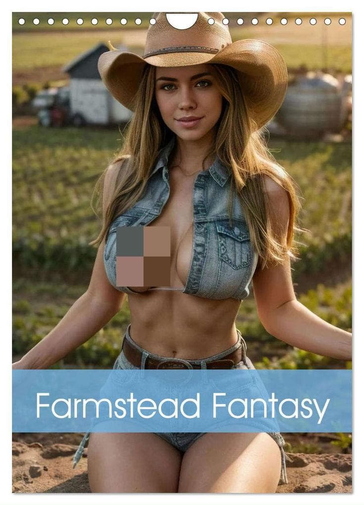 Farmstead Fantasy (Wall Calendar 2025 DIN A4 portrait), CALVENDO 12 Month Wall Calendar
