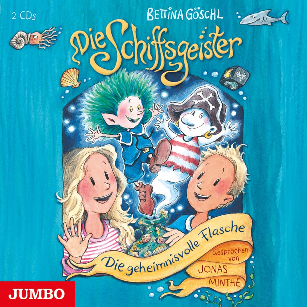 Die Schiffsgeister: Die geheimnisvolle Flasche (1), 2 Audio-CD