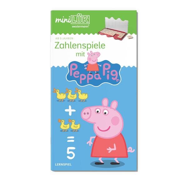 miniLÜK. Kindergarten/Vorschule Zahlenspiele mit Peppa Pig