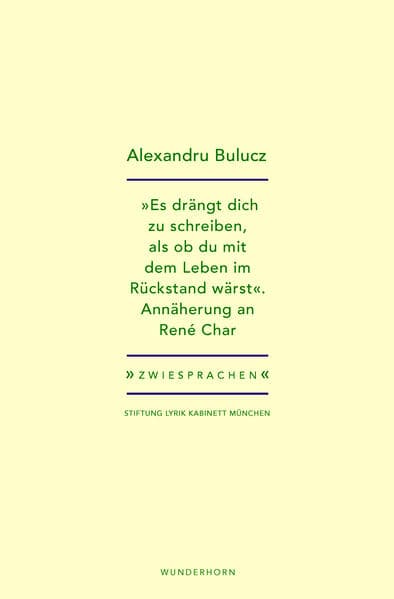 "Es drängt dich zu schreiben, als ob du mit dem Leben im Rückstand wärst"