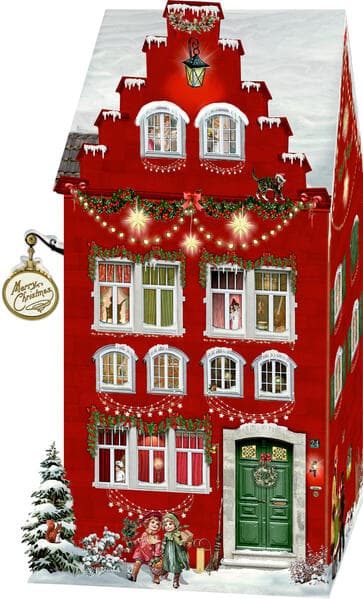 Aufstell-Adventskalender - Happy Christmas Home (mit LED)