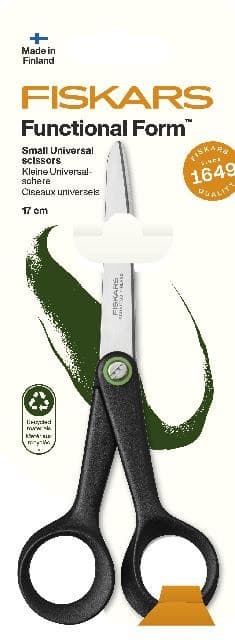 Fiskars Universalschere ReNew 17 cm schwarz