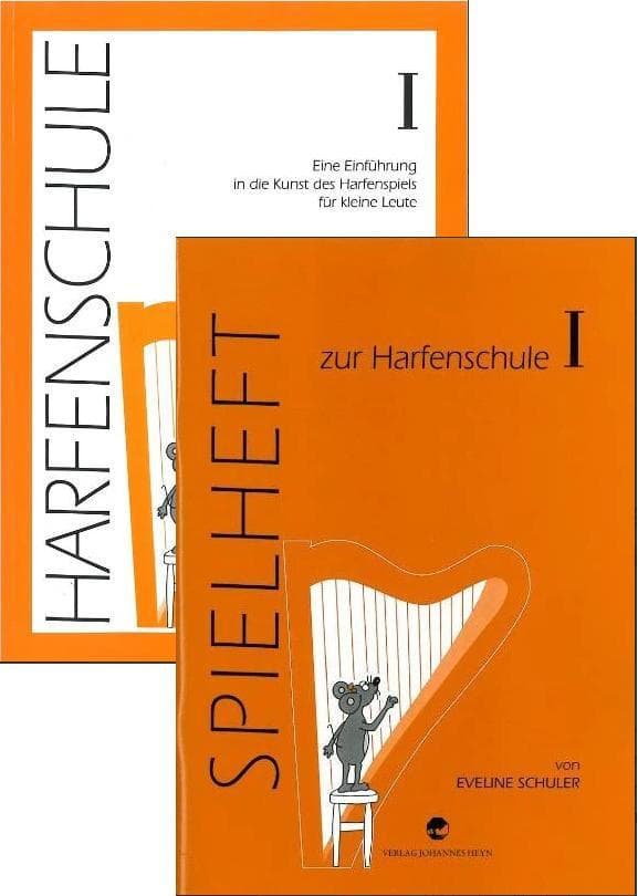 Harfenschule. Eine Einführung in die Kunst des Harfenspiels für kleine Leute / Harfenschule. Eine Einführung in die Kunst des Harfenspiels für kleine Leute + Spielheft