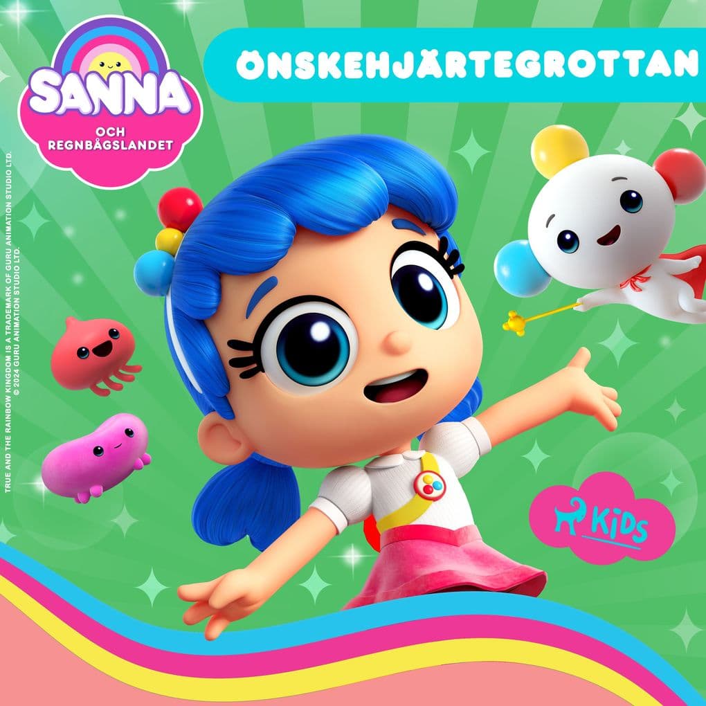 Sanna och Regnbågslandet Önskehjärtegrottan