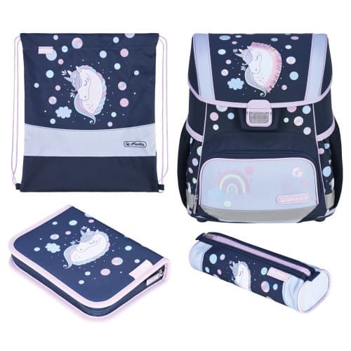 Herlitz Schulranzen Loop Plus Unicorn Dreams