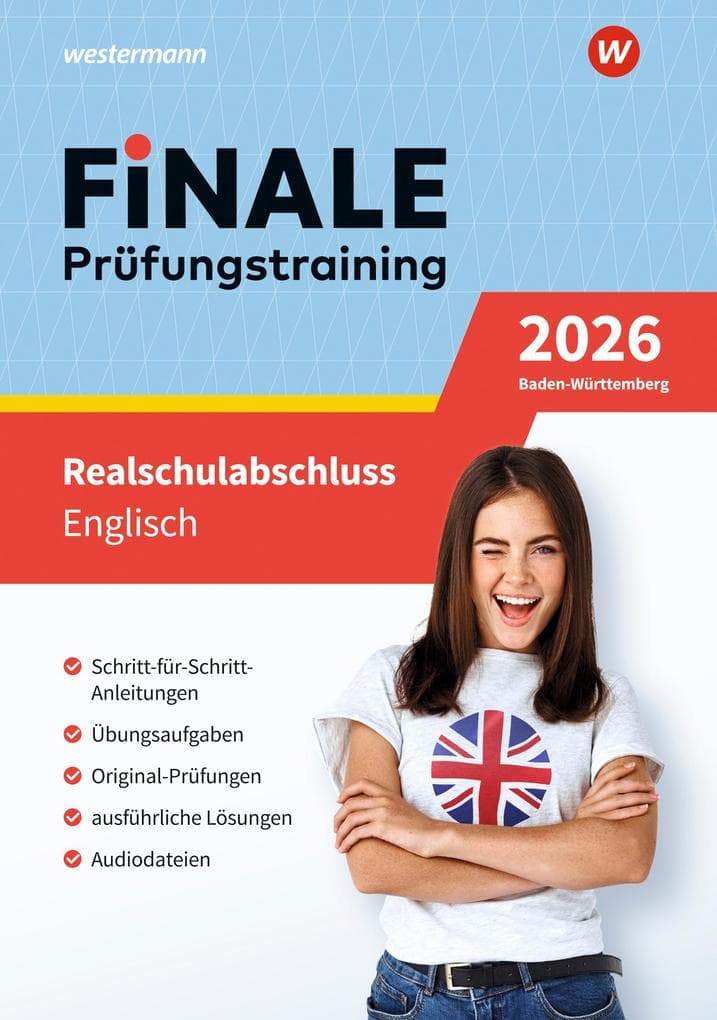 FiNALE Prüfungstraining Realschulabschluss Baden-Württemberg. Englisch 2026