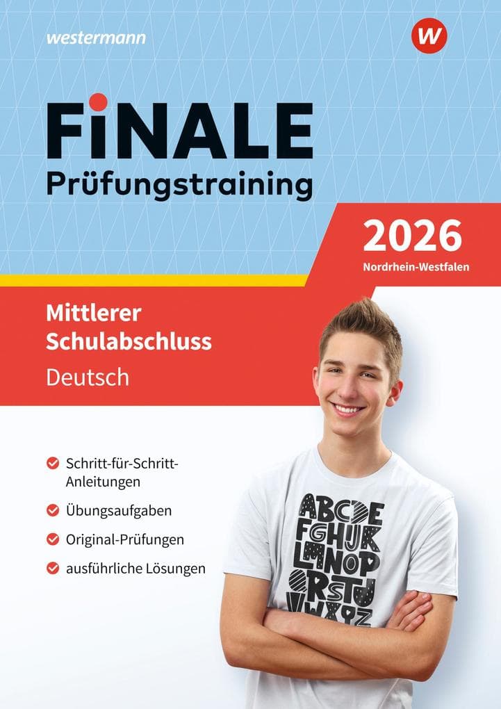 FiNALE - Prüfungstraining Mittlerer Schulabschluss Nordrhein-Westfalen. Deutsch 2026