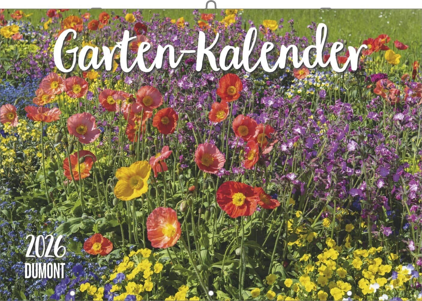 Garten-Kalender 2026 - Broschürenkalender - mit informativen Texten - mit Jahresplaner - Format 42 x 29 cm