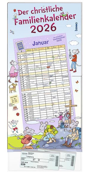 Der christliche Familienkalender 2026