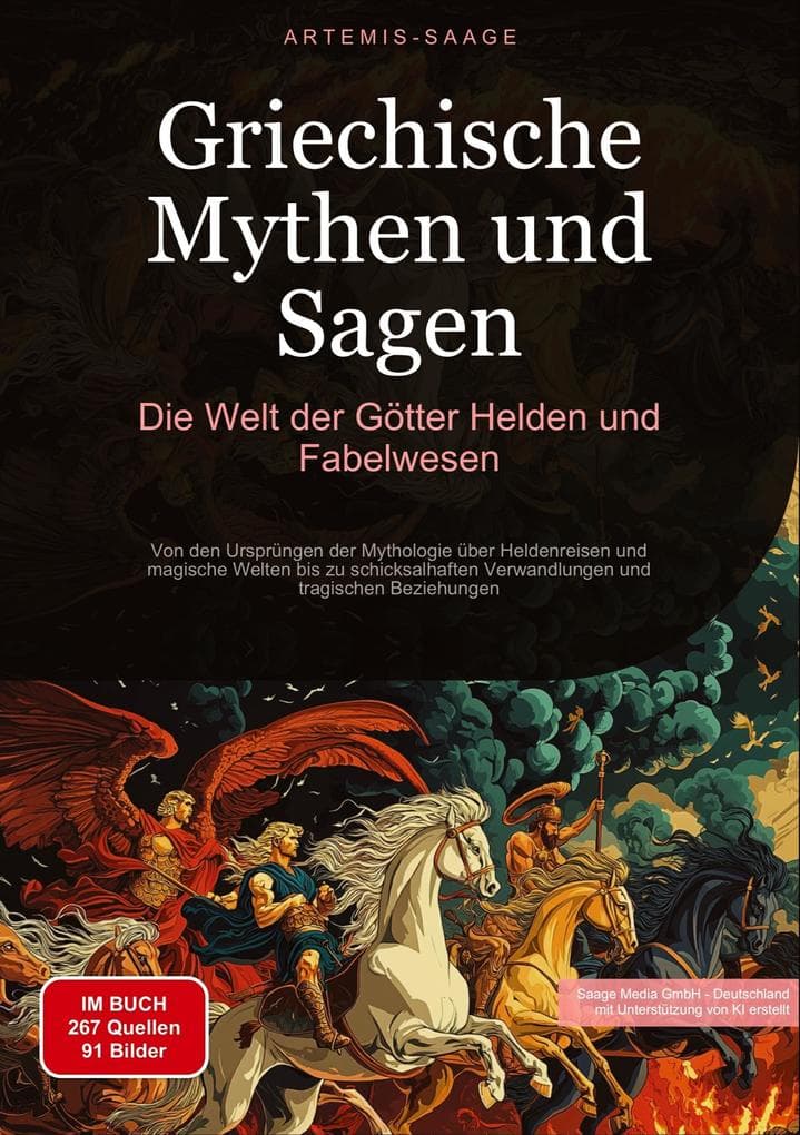 Griechische Mythen und Sagen: Die Welt der Götter, Helden und Fabelwesen