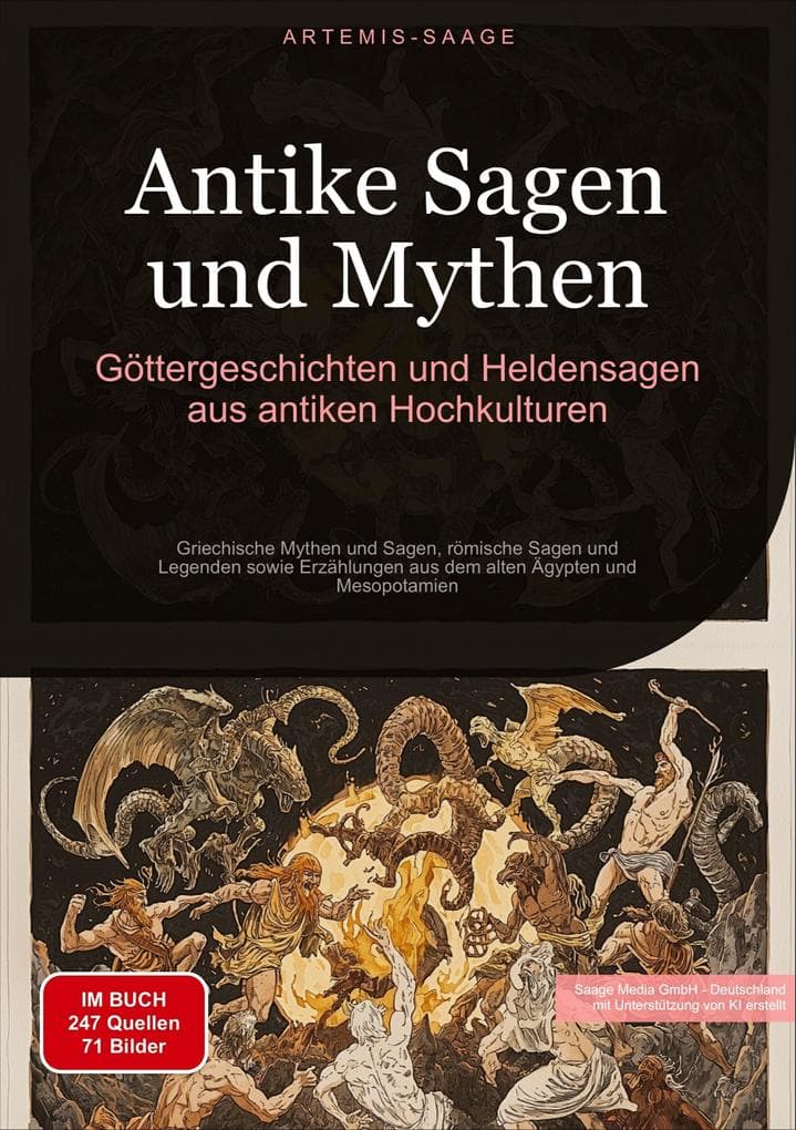Antike Sagen und Mythen: Göttergeschichten und Heldensagen aus antiken Hochkulturen