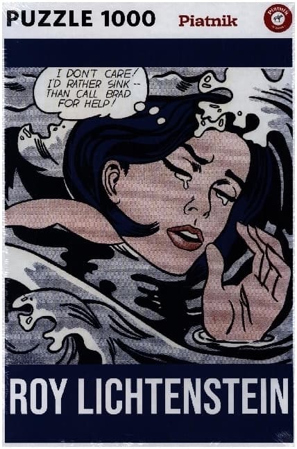 Lichtenstein - Drowning Girl