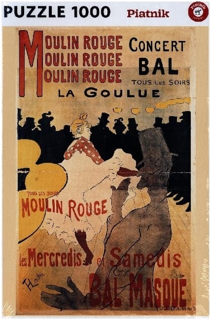 Toulouse-Lautrec - La Goulue, Moulin Rouge
