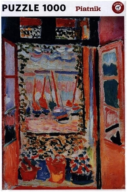 Matisse - Offenes Fenster in Collioure - 1000 Teile Puzzle