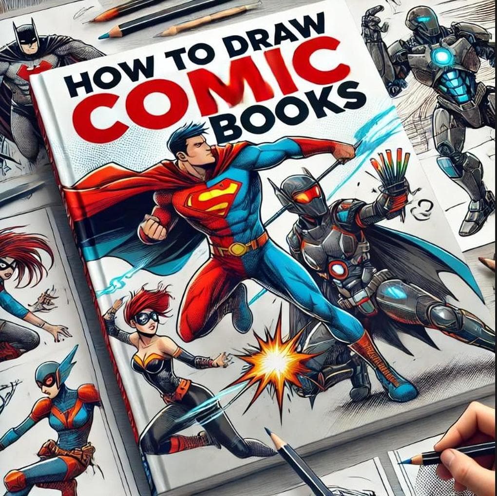How To Draw Comics:First Edition (How to draw Manga,Anime and Comics, #4)