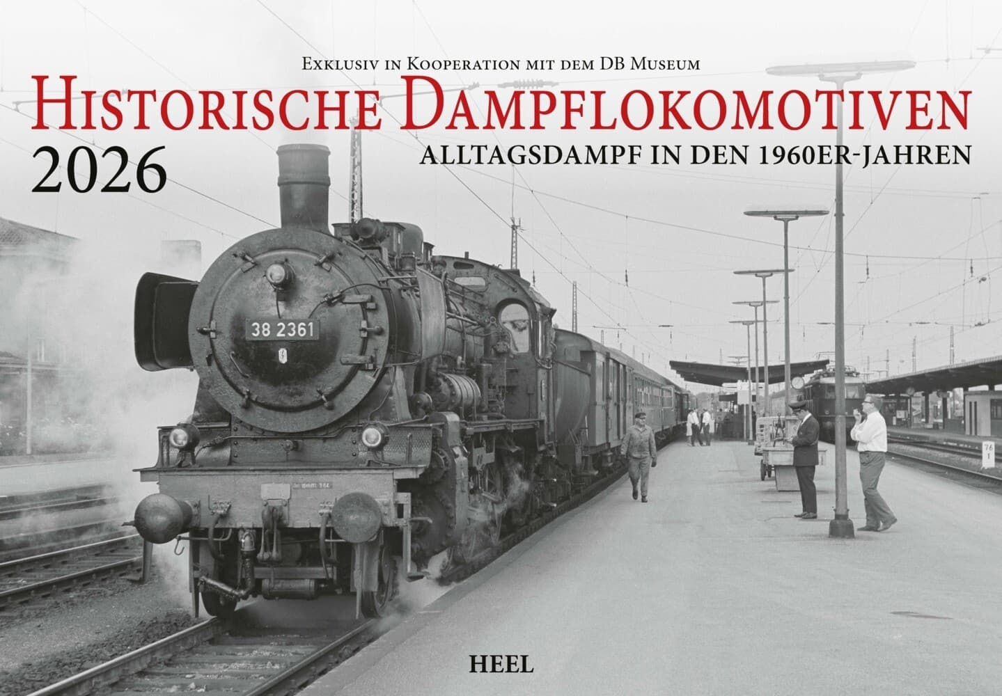 Historische Dampflokomotiven Kalender 2026