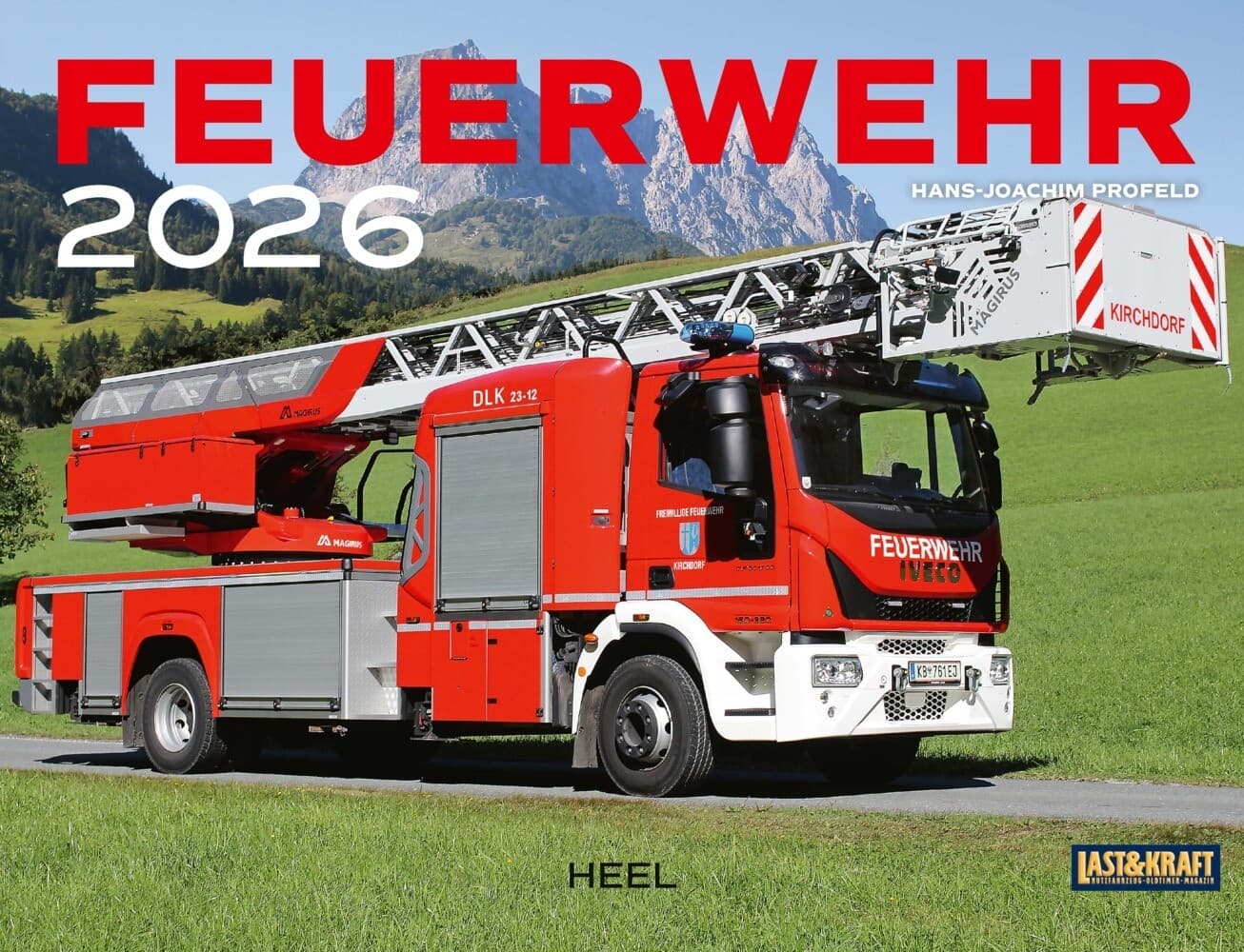 Kalender Feuerwehr 2026 Eintragkalender