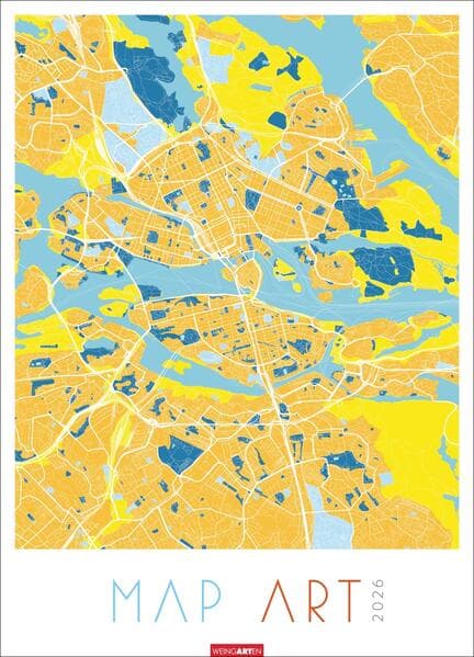 Map Art Kalender 2026