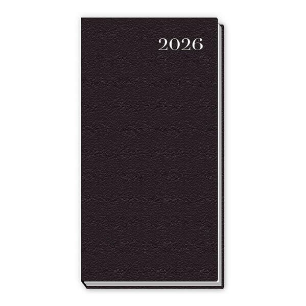 Trötsch Taschenkalender mit Telefonverzeichnis 2026 Schwarz