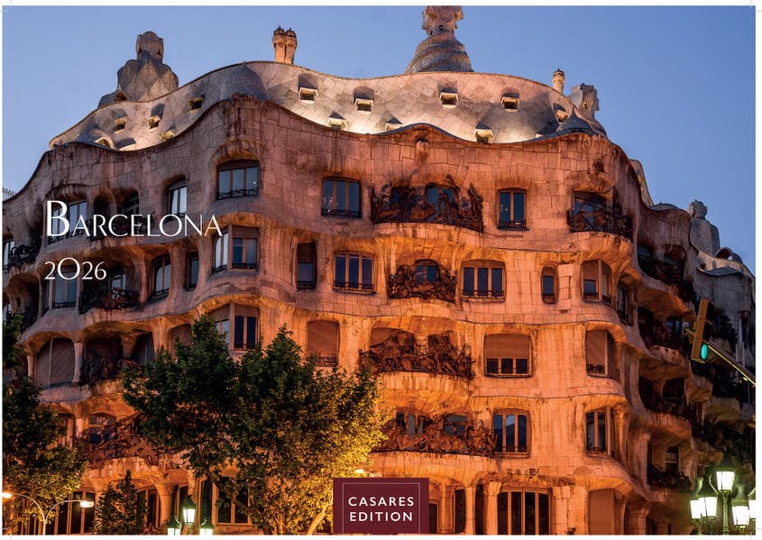 Barcelona Kalender 2026 - Wandkalender | Fotokalender Spanien 24x35 cm - Foto. mit den schönsten Motiven, Sehenswürdigkeiten & Inspirationen"