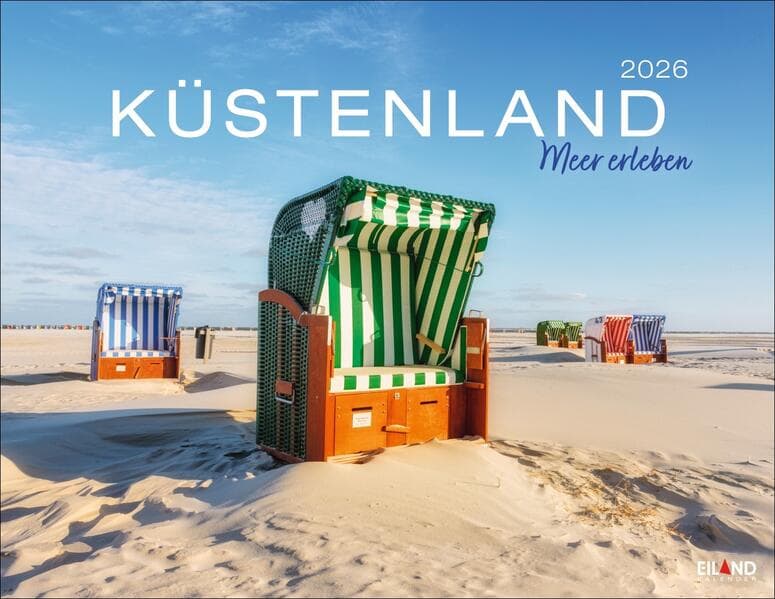 Küstenland Kalender 2026 - Meer erleben