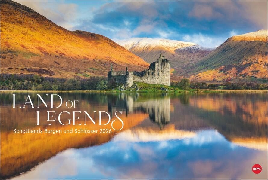Land of Legends Kalender 2026 - Schottlands Burgen und Schlösser