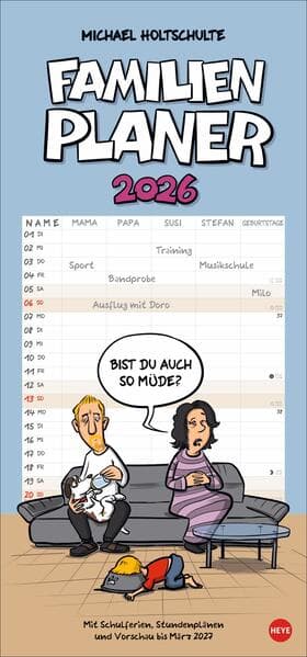 Michael Holtschulte: Familienplaner 2026